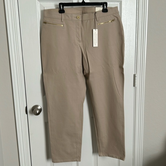 Chico’s So Slimming Ankle Jeans in “New Khaki”, Size 16 (Chico’s 3) - Picture 1 of 8
